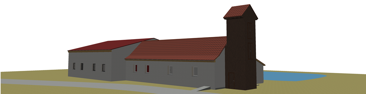 FF__Bünzow_Visualisierung Neubau_Feuerwehrgerätehaus_Visualisierungssicht